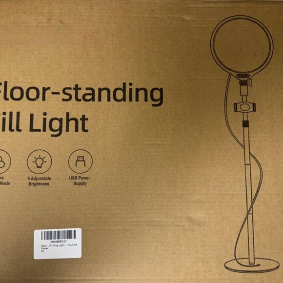 Minimalistic Sleek design 10.5" Ring Light with Stand & Remote control!! - Picture 4 of 4